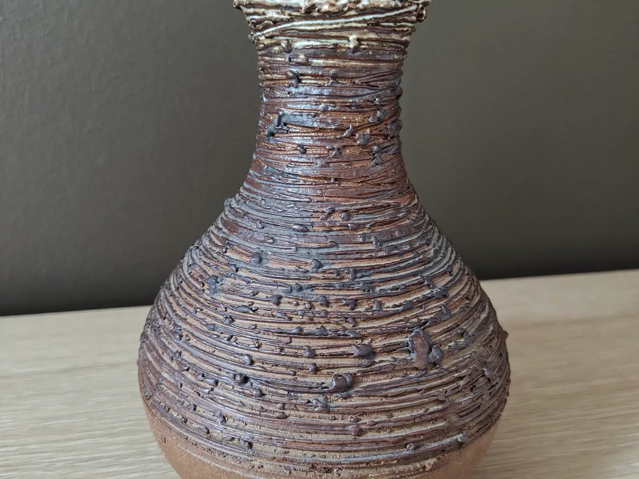 Billede 1 - Flot ældre keramik vase