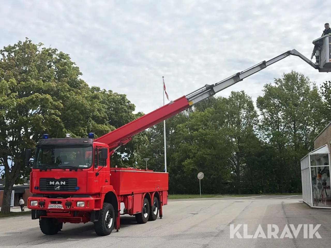 Billede 12 - Brandbil MAN EF27 410 med 26 meter lift
