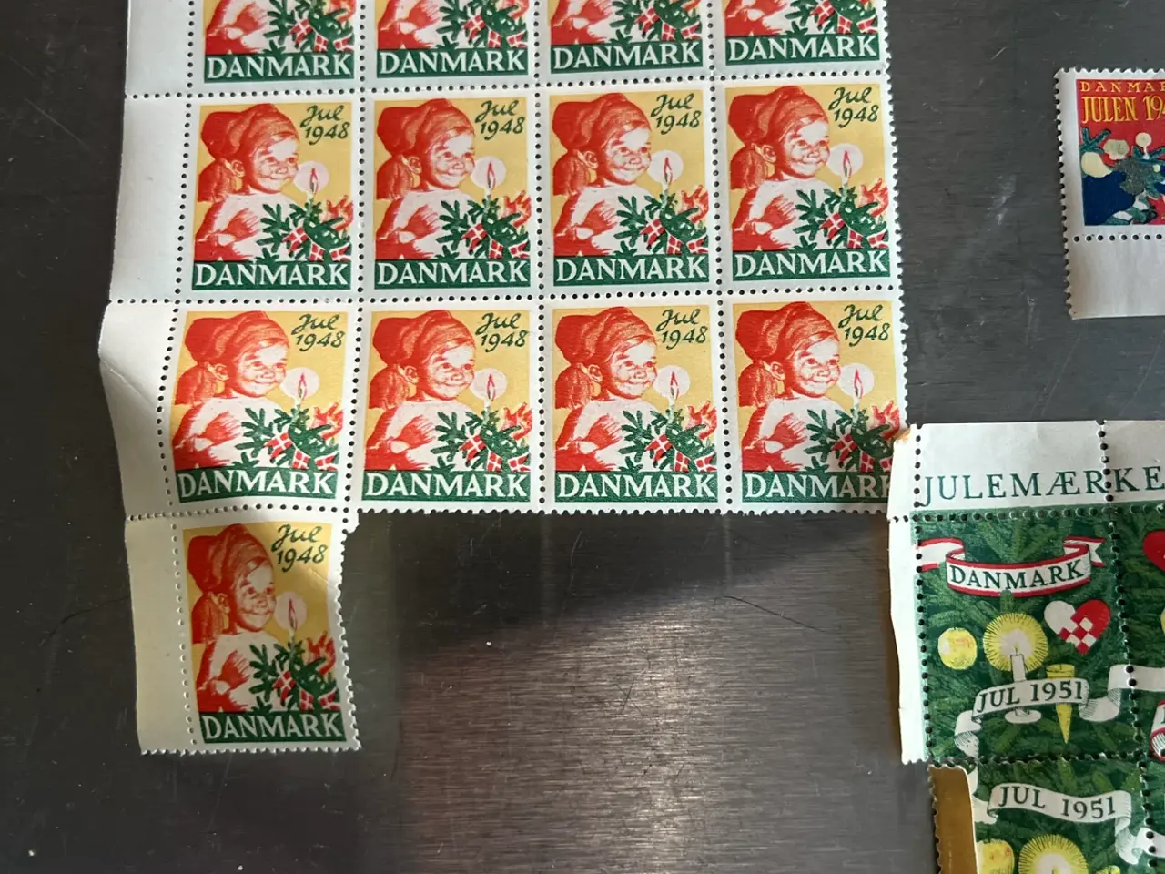Billede 7 - Julefrimærker i årene 1928-1954 og blandet samling