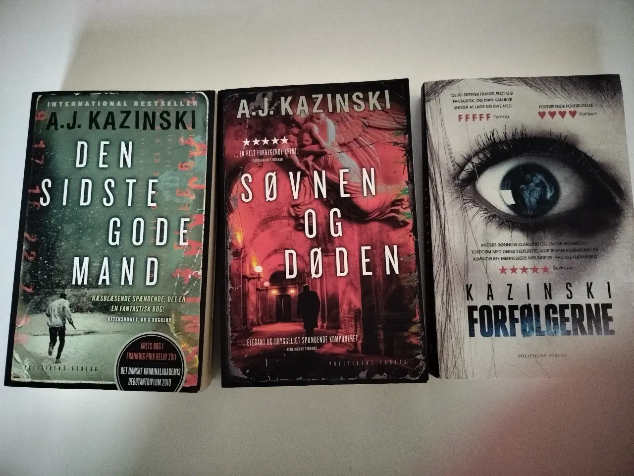 Billede 1 - Forfølgerne, forfatter A. J. Kazinski