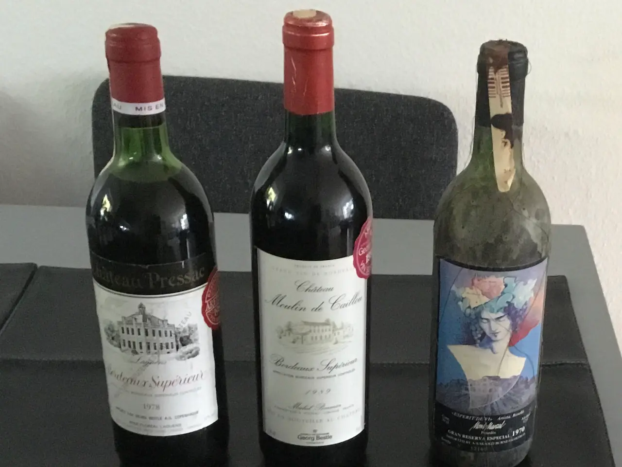 Billede 4 - Årgangsvine 1,5 Liter i orginale kasser