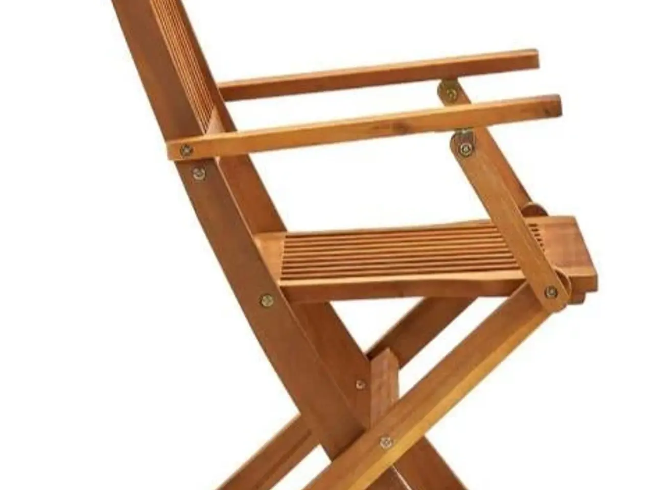 Billede 4 - Foldbare havestole 4 stk. massivt akacietræ