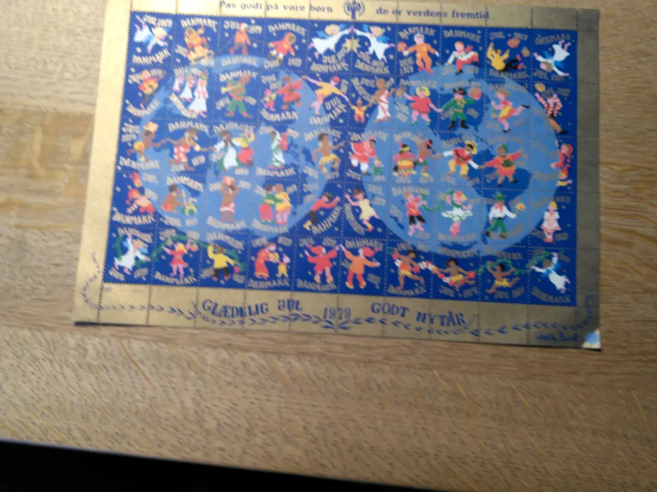 Billede 4 - 3 Danske juleark 1978-79-80-81 til nedsat pris