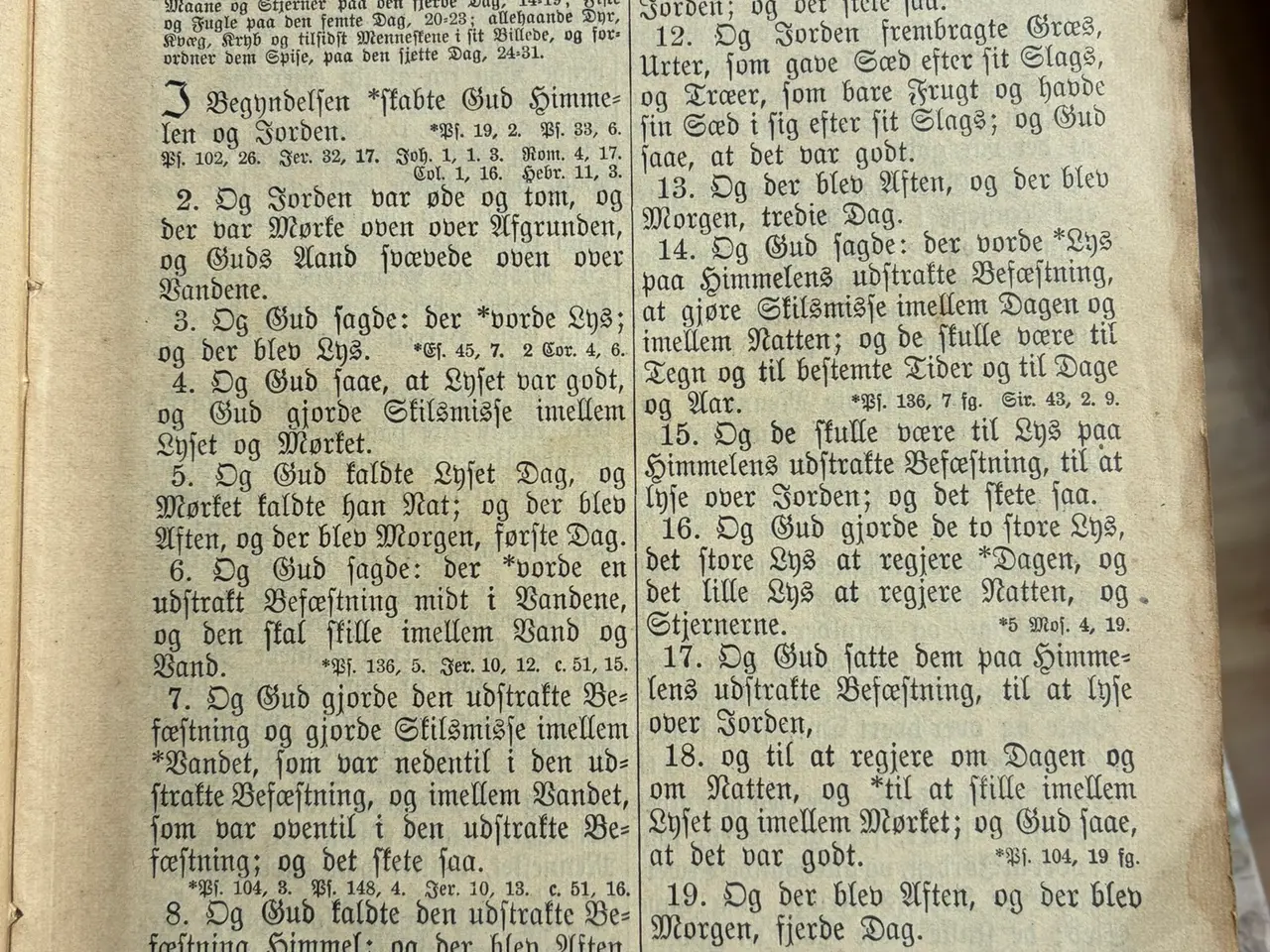 Billede 6 - Bibel, læderindbundet fra 1871