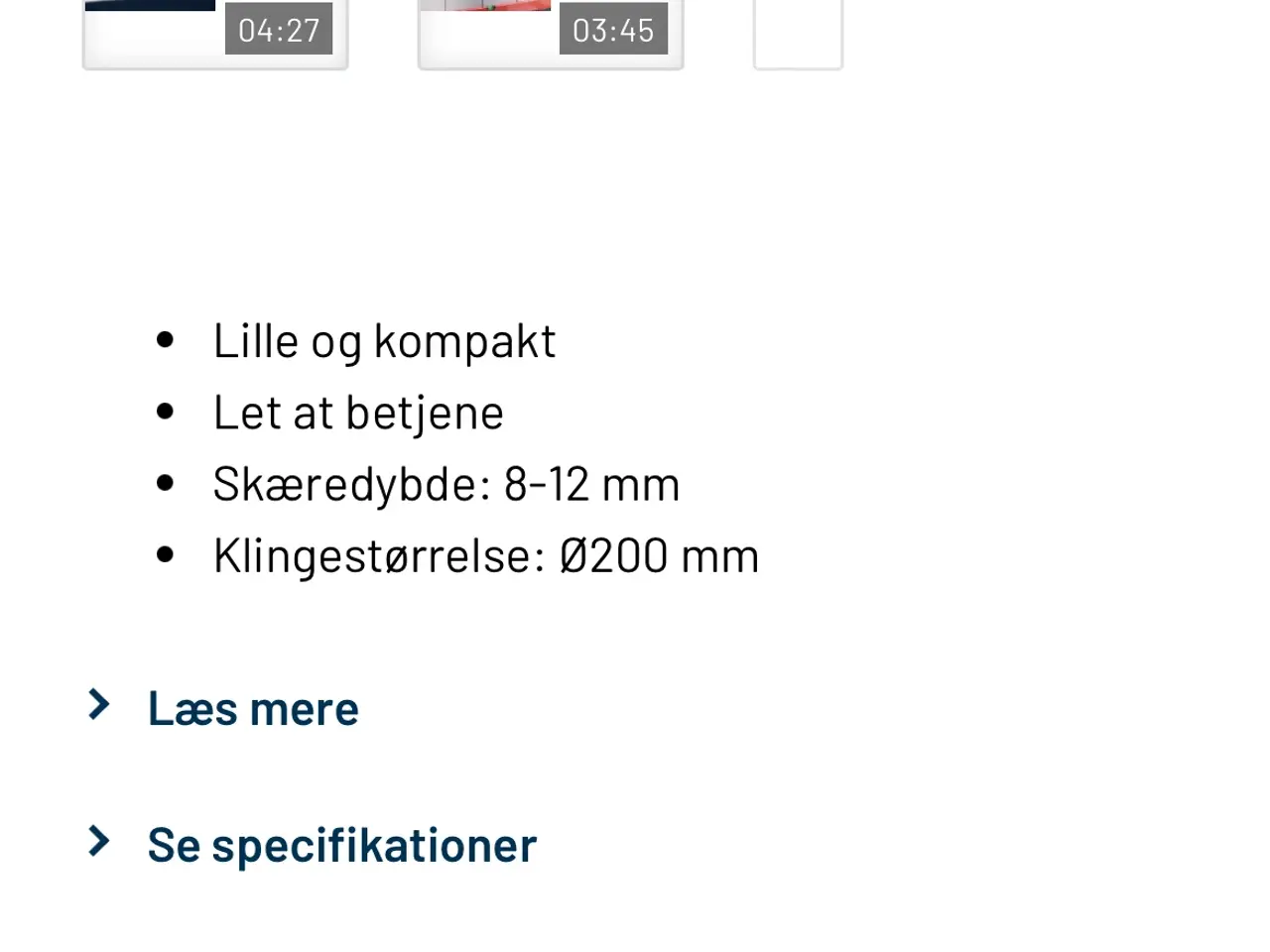 Billede 6 - El. Fliseskærer udlejes