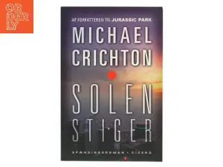 Solen stiger af Michael Crichton (Bog)