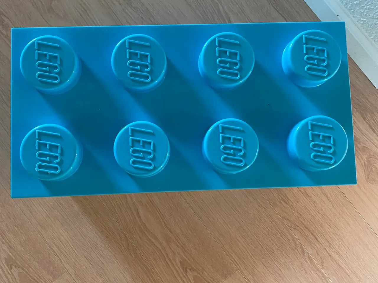 Billede 2 - Lego opbevaringskasser i turkis