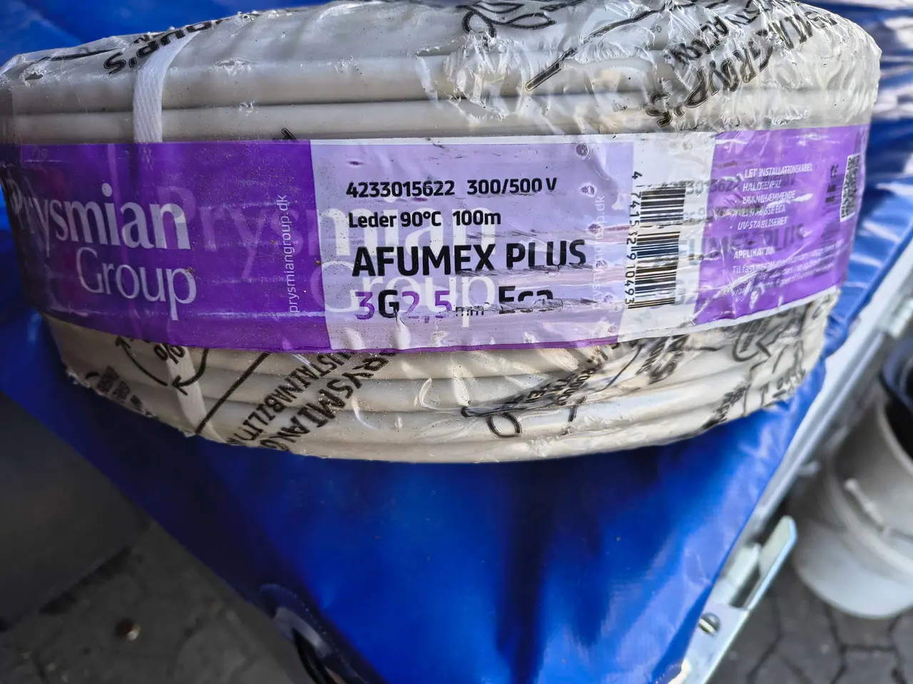 Billede 1 - 3x2,5 Prysmian Eca kabel.