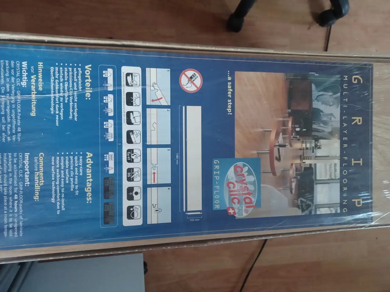 Billede 2 - 7 mm klik laminatgulv