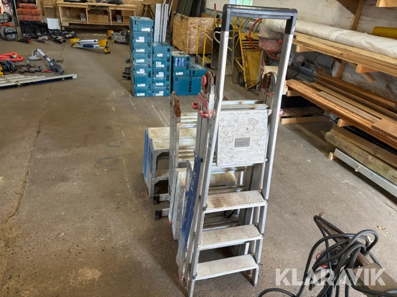 Billede 4 - Alu stiger 6 styk