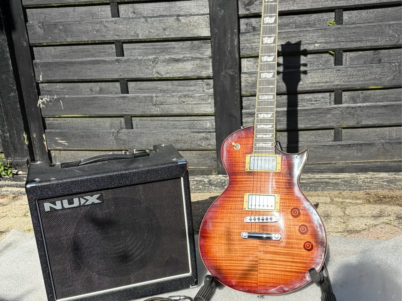 Billede 4 - 🎸 ESP LTD EC-256FM + NUX Mighty 30SE – komplet gu
