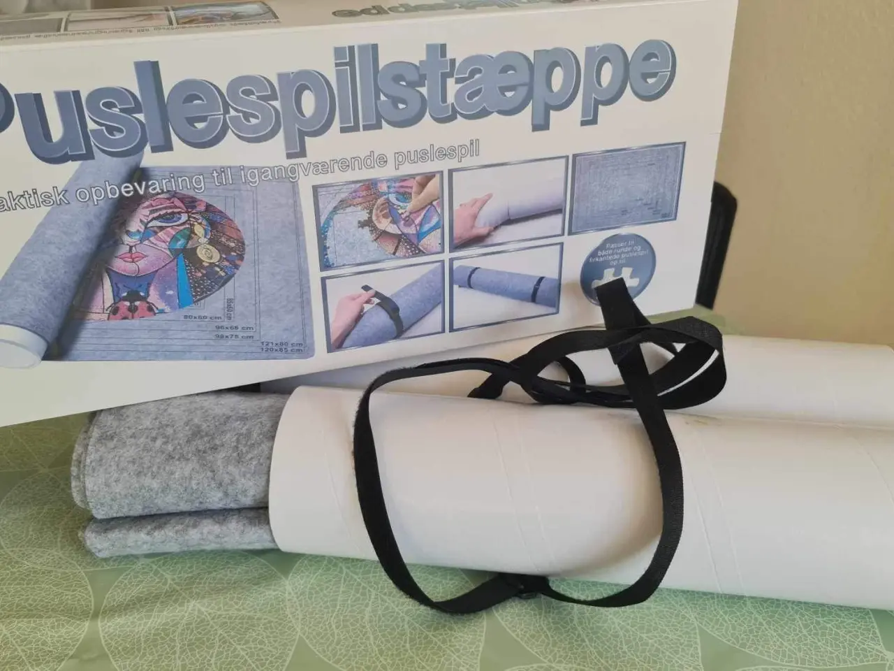 Billede 1 - Puslespils tæppe til 3000 brikker