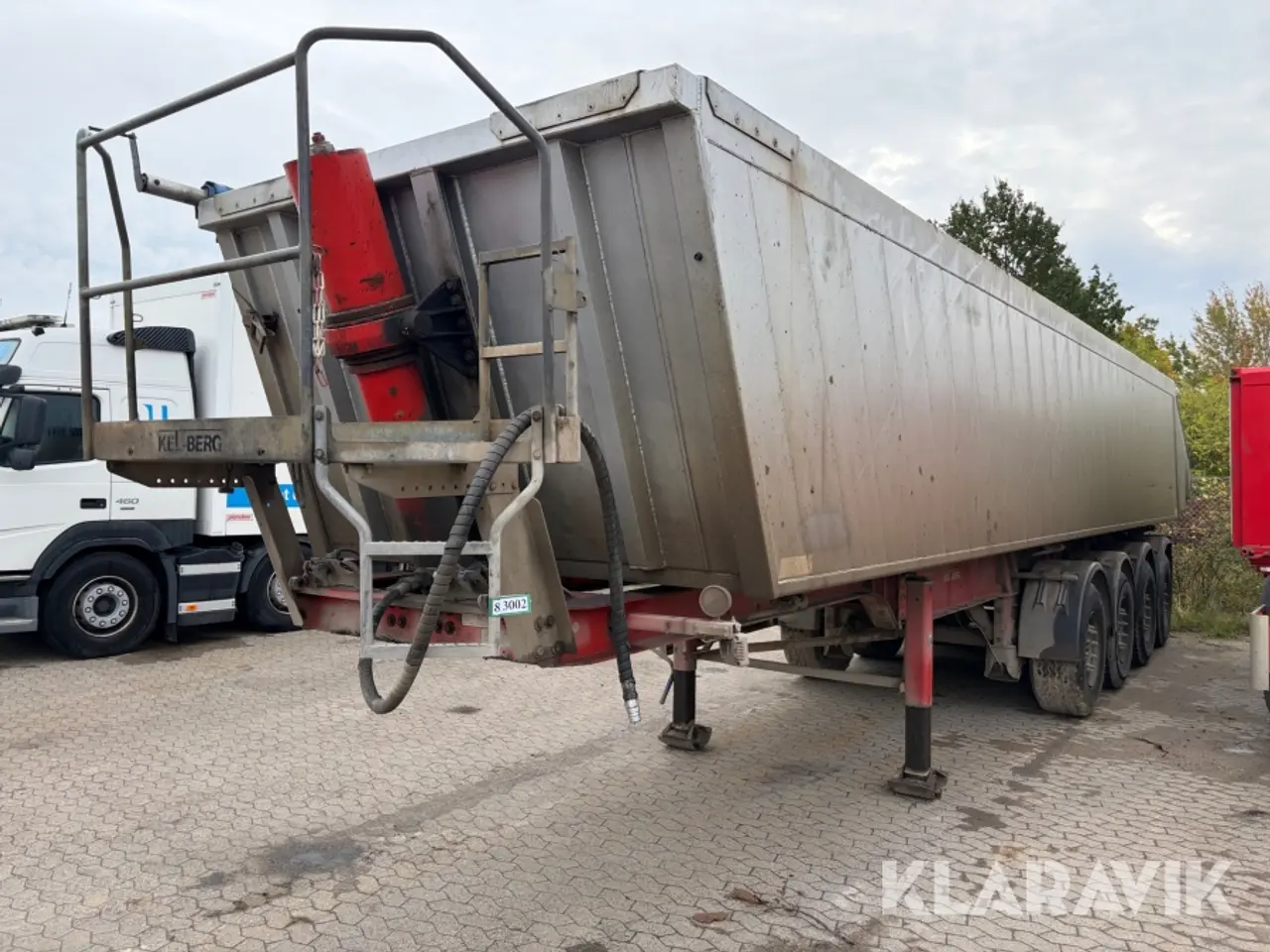 Billede 1 - Tiptrailer Kel-Berg, 4-akslett