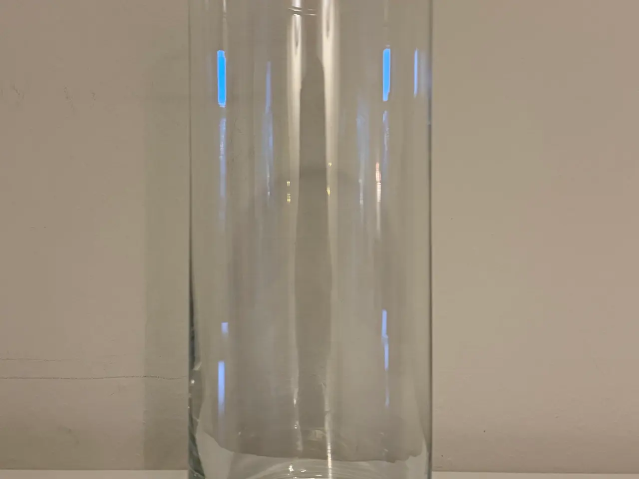 Billede 1 - Vase, glas, høj slank model