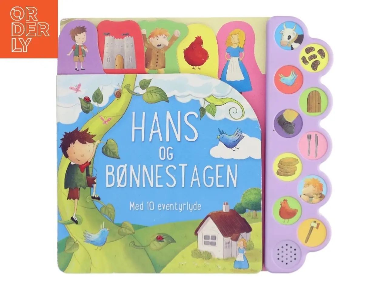 Billede 1 - Bog med lyde. Hans og bønnestagen af Jack and the Beanstalk (Bog)