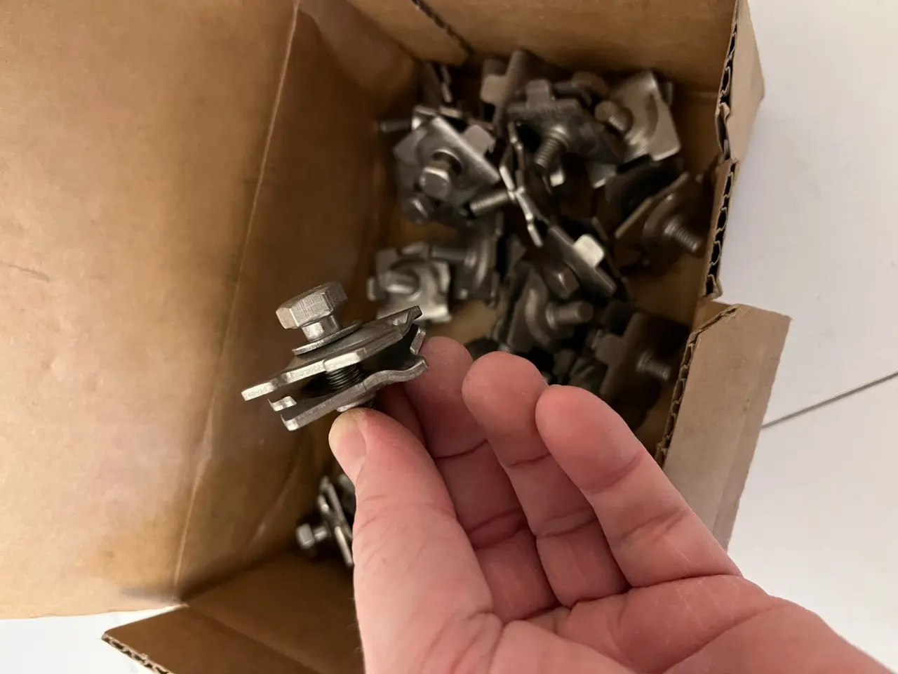 Billede 8 - '+25 DEHN 540271 MMV Clamps V4A Stainless - ny