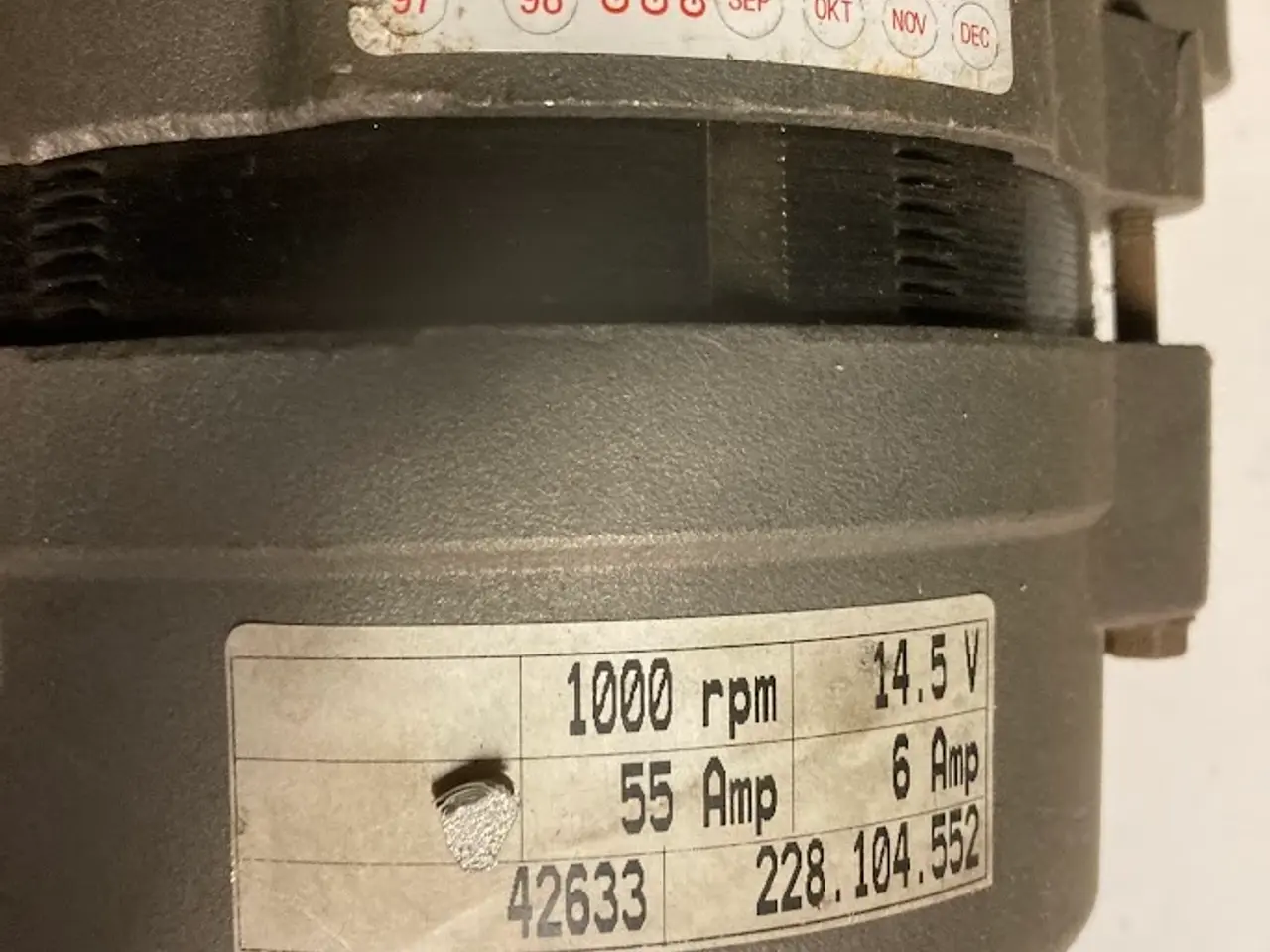Billede 2 - Generator ældre OPEL