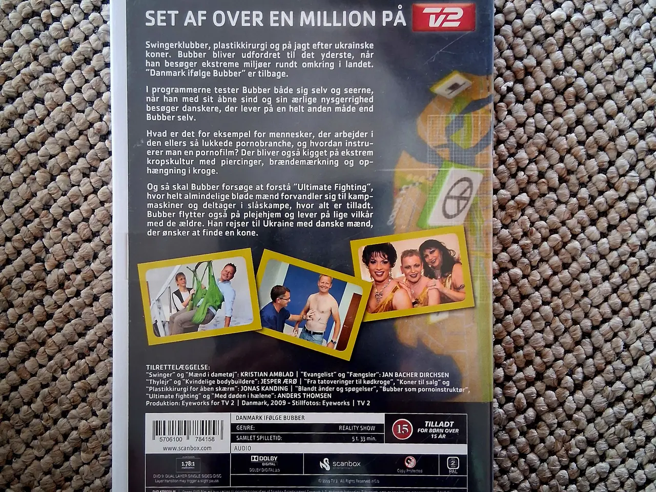 Billede 2 - Danmark ifølge Bubber dobbelt dvd 