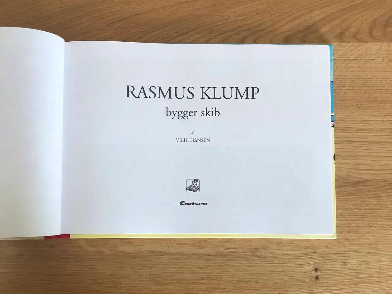 Billede 3 - Rasmus Klump bygger skib, af Vilh. Hansen