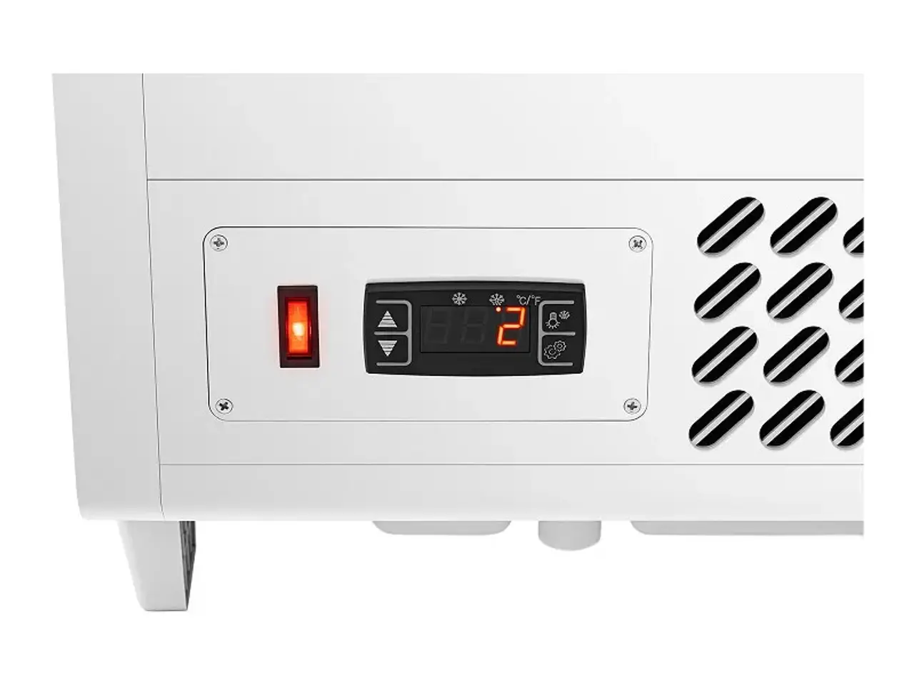 Billede 5 - Kølemontre 100 Liter – hvid – B680 x D460 x H670mm