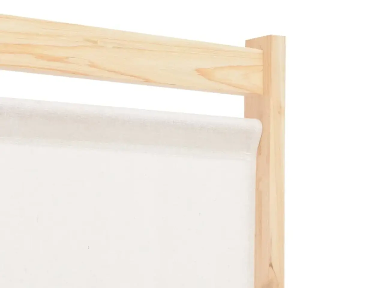 Billede 6 - Rumdeler med 6 paneler og 9 lommer - cremefarvet, 240 x 170 x 4 cm