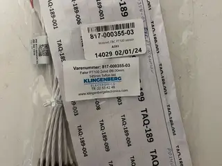 parti of 10x Klingenberg PT100 Sensors 2xLed 145mm