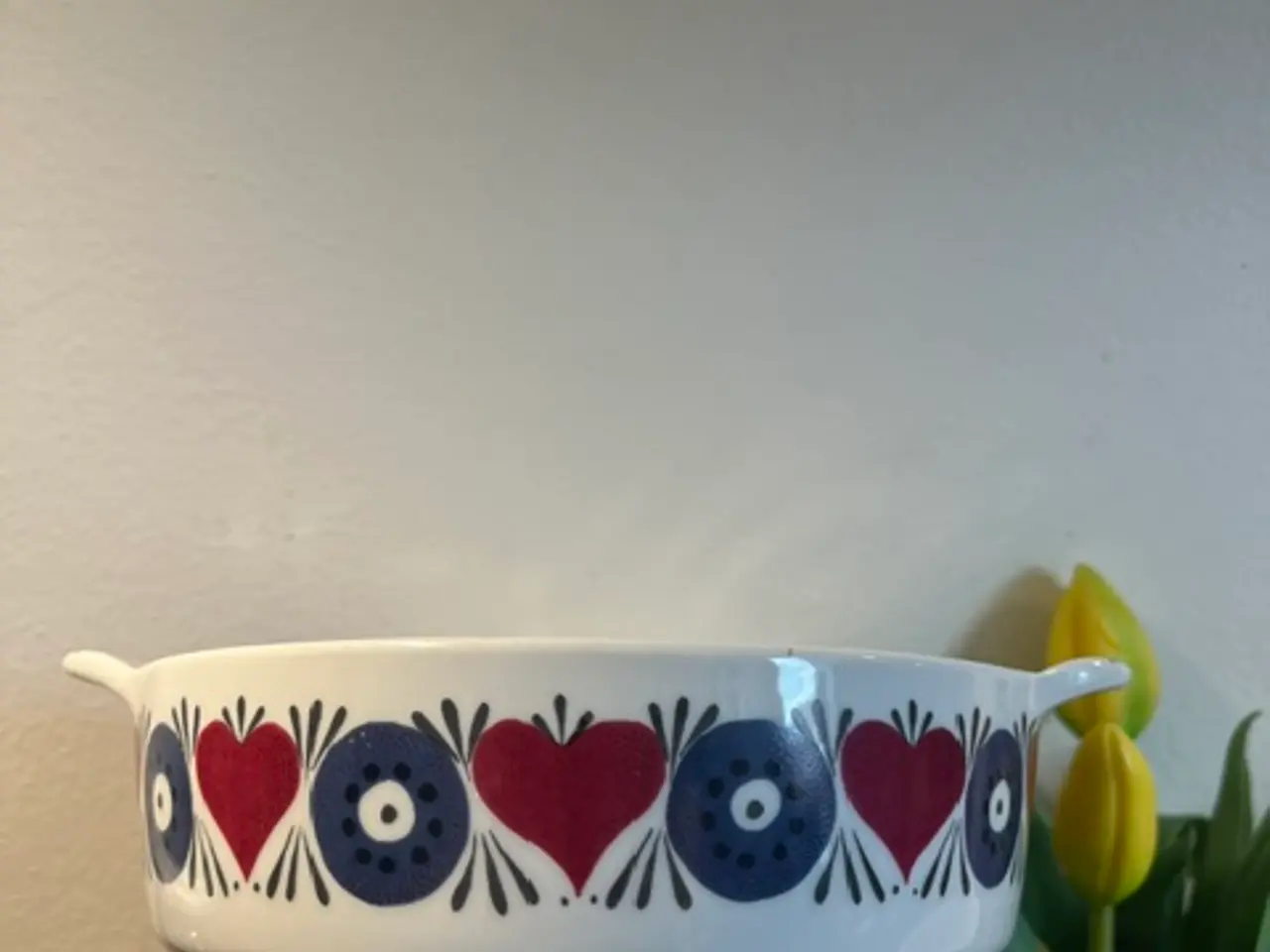 Billede 1 - Smuk retro Rörstrand "Silja" ovnfast fad - svensk