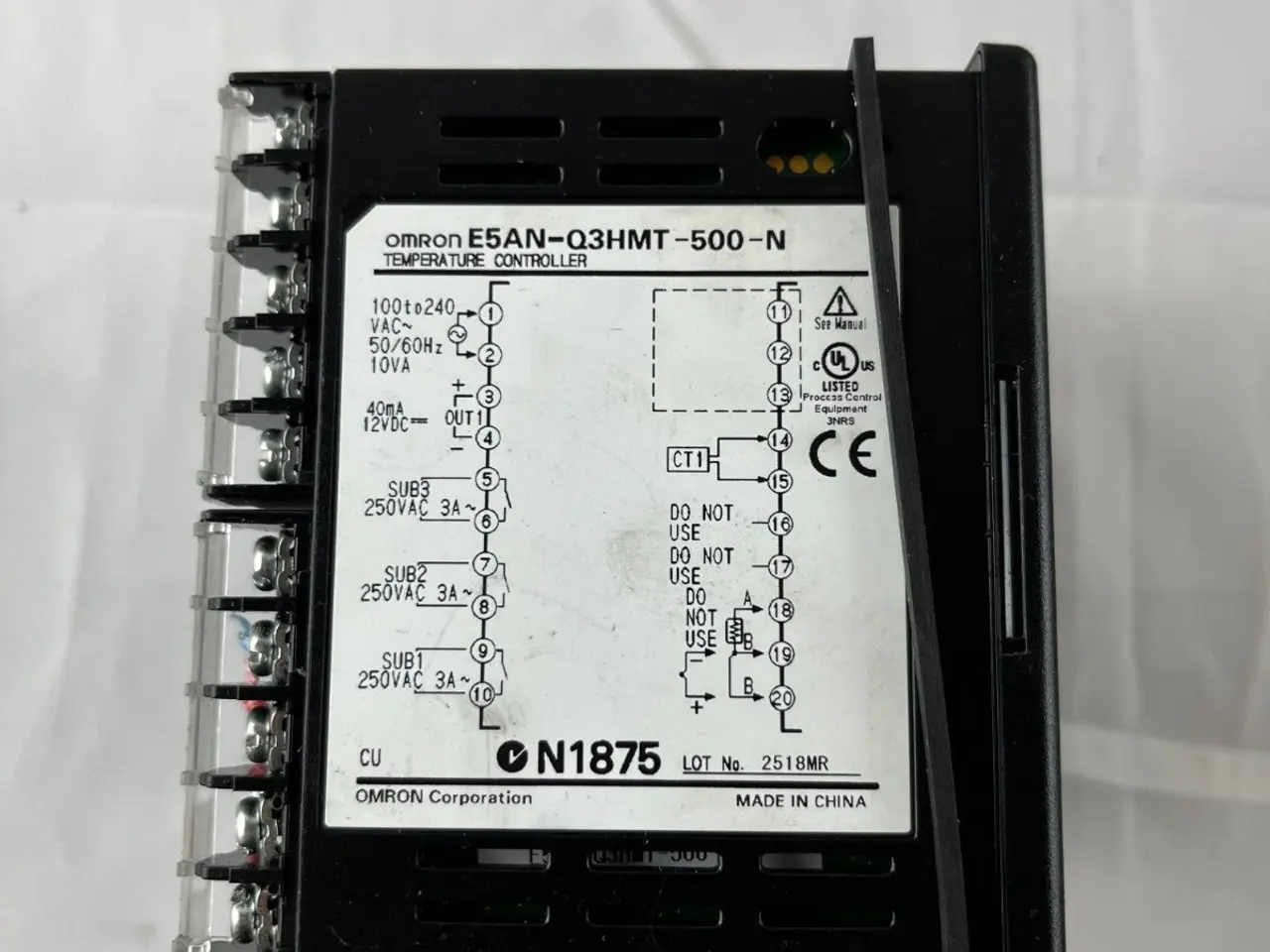 Billede 3 - Omron E5AN-Q3HMT-500-N Digital Temperature PID