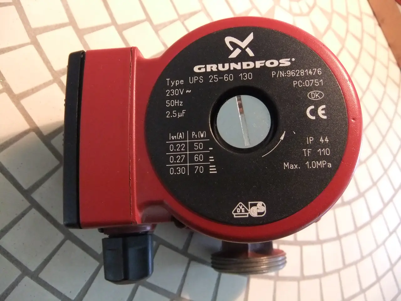 Billede 1 - Grundfos cirkulations pumpe
