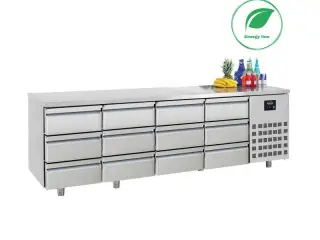 Kølebord med 12 skuffer – B2330 x D700 x H850 mm