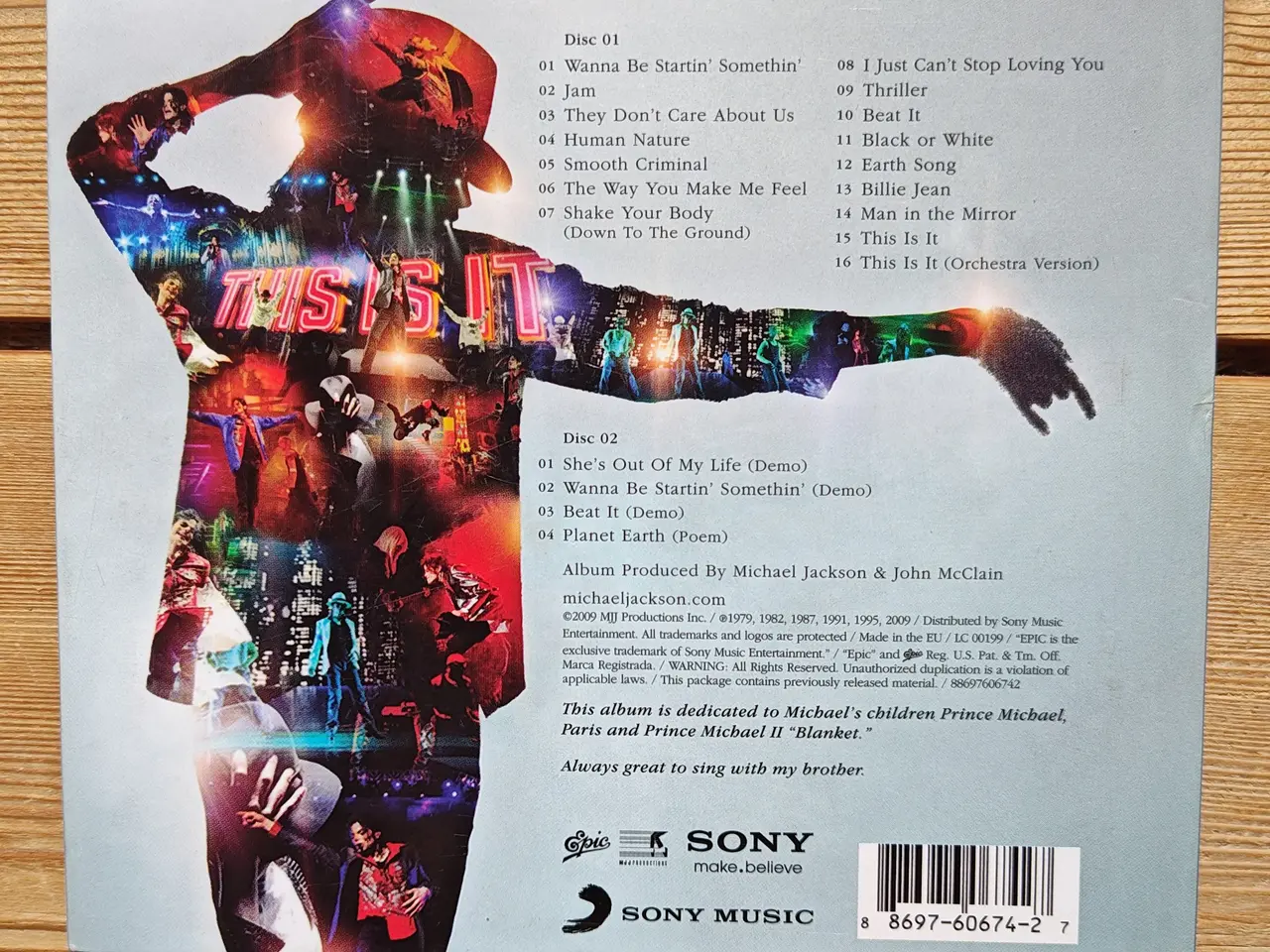 Billede 2 - Michael Jackson This is it CD Bokssæt