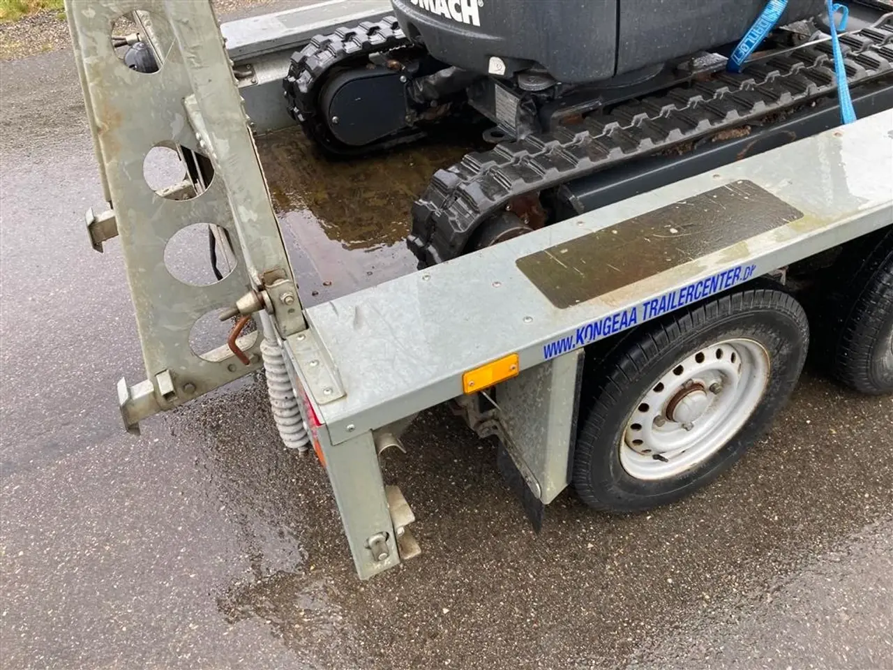Billede 10 - Ifor Williams GX 84 Maskintrailer med rampe og mange bindeøjer