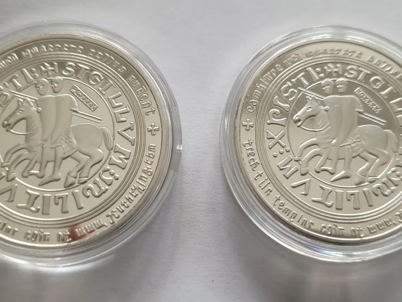 Billede 3 - 3 stk frimurer medaljer og 1 stk frimurer pin
