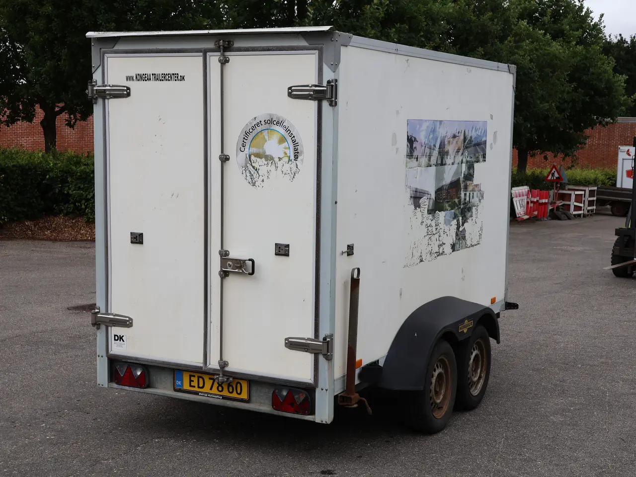 Billede 5 - Humbaur HK20 Cargo trailer årg 2006, total 2000kg 