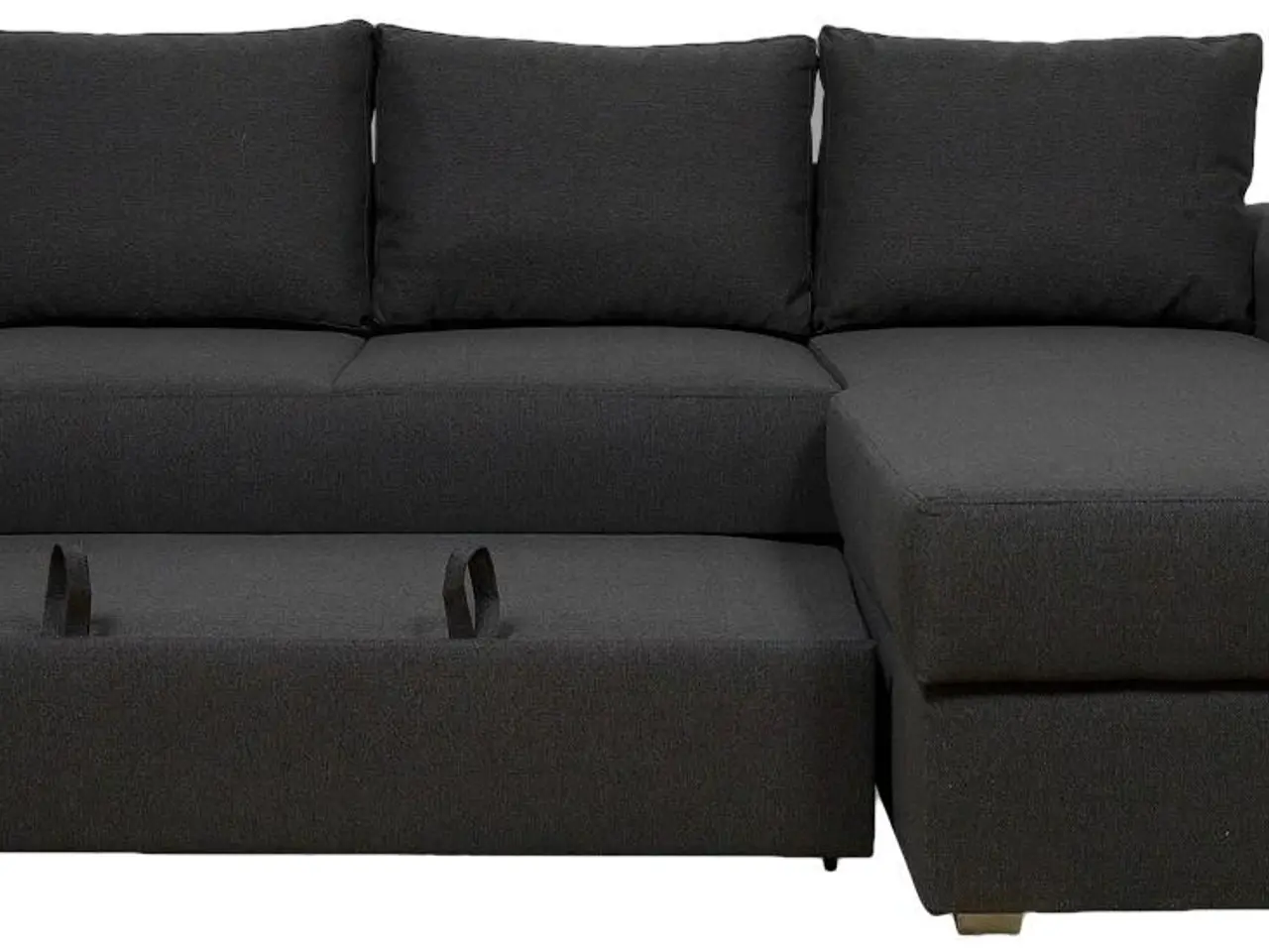 Billede 5 - Studio sovesofa med vendbar chaiselong - koksgrå Inari 95