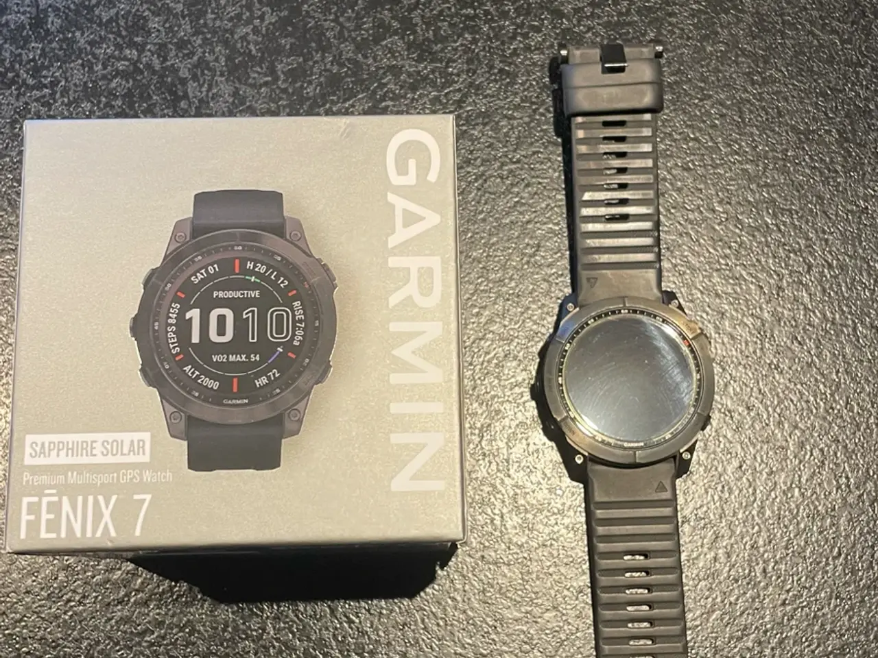Billede 1 - Garmin Fenix 7X Sapphire Solar