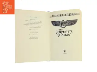 The Serpent's Shadow af Rick Riordan (Bog)