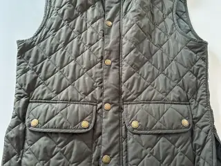 Barbour quiltet vest L grøn herre