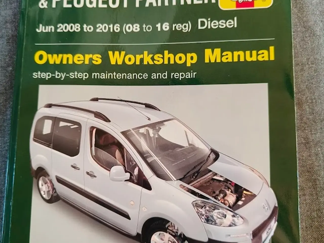 Billede 1 - Haynes manual  Berlingo  Partner 2008 - 2016 Diese