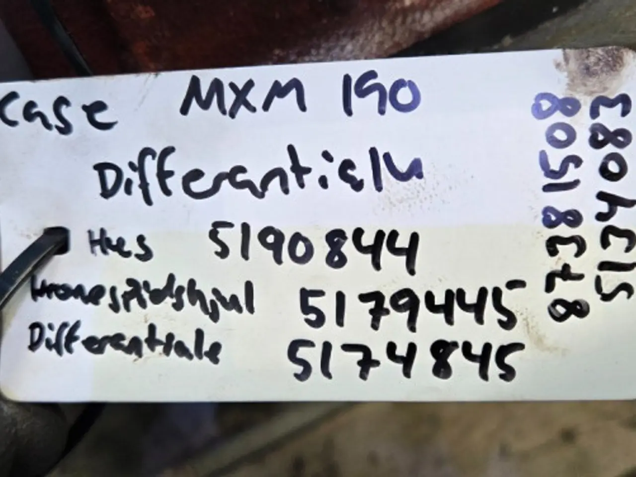 Billede 11 - Case MXM190 Differentiale 5179445