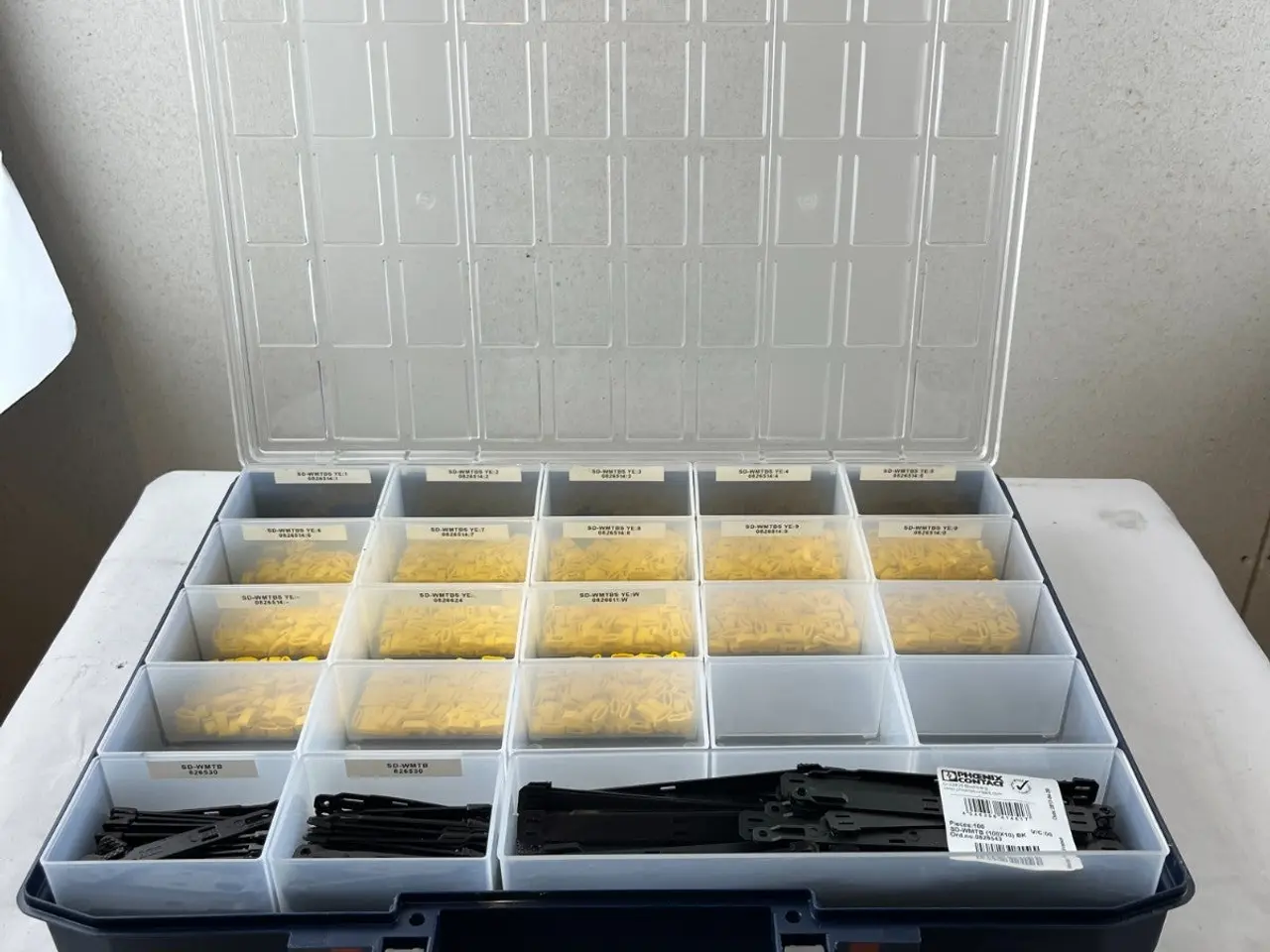 Billede 3 - Phoenix Contact SD-WMTBS YE Marker Set Raaco Case