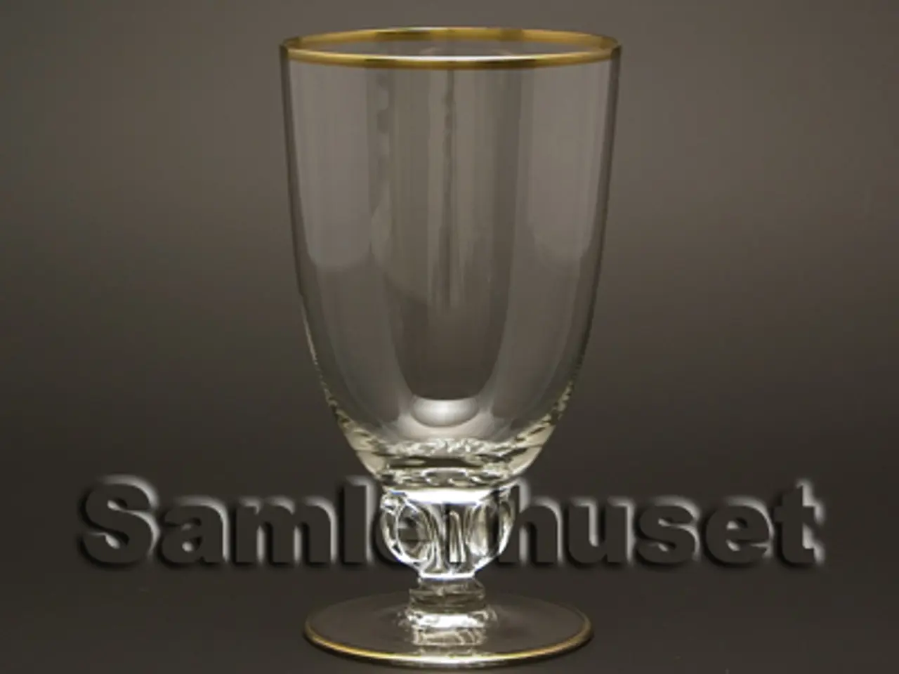 Billede 1 - Lyngby Ølglas. H:138 mm.