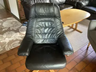 Lædersofaer L210cm D 85cm 2 sofa 165cm D 85cm.