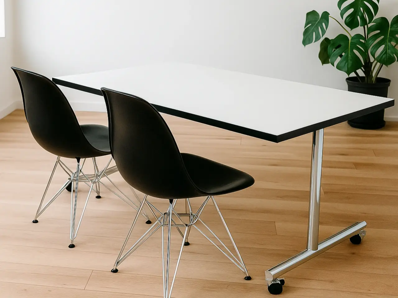Billede 2 - Brunner Torino Bord – Hvid 140x80x74 cm