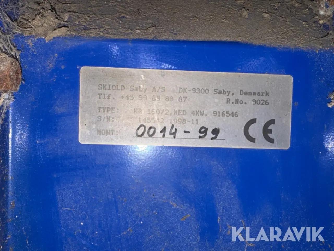 Billede 4 - Korn valse Skjold KB 160/2 4 kW