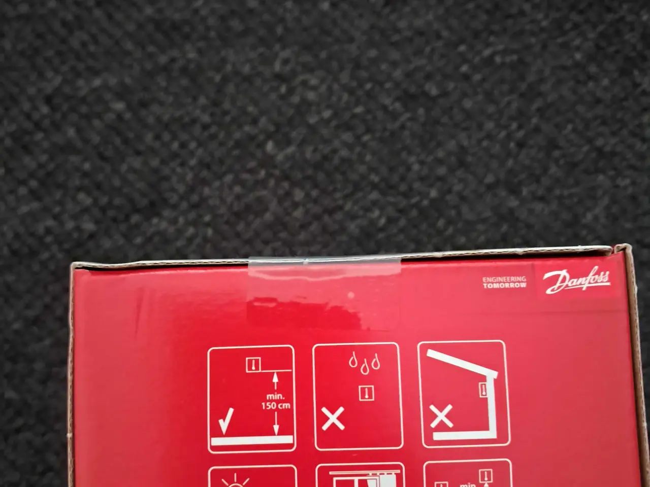 Billede 1 - Danfoss icon gulvvarme styring