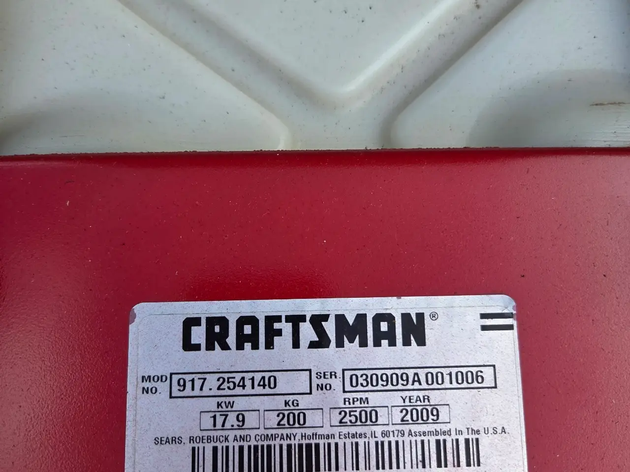 Billede 5 - Havetraktor Craftsman YTS4000 2009 24HK