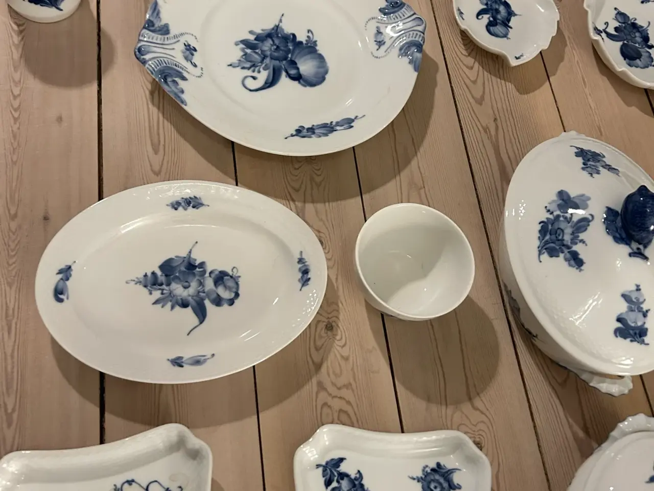 Billede 7 - Blå blomst - Royal Copenhagen