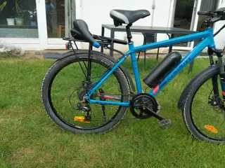 El-mtb robust med 26 x 2,1 Schwalbe dæk