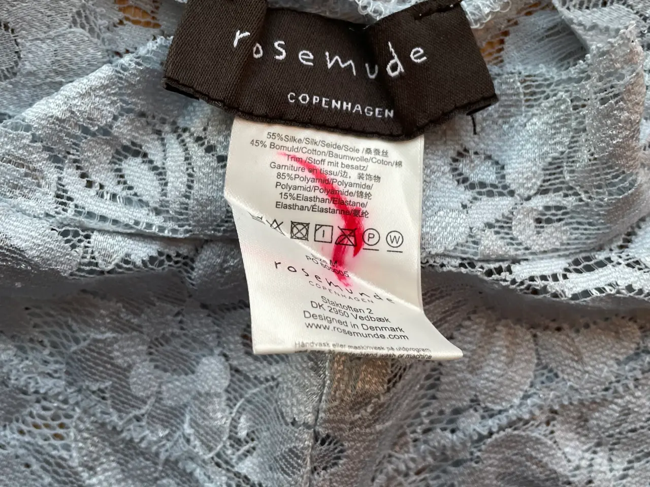 Billede 4 - Rosemunde lyseblå bluse